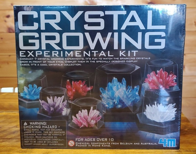 Crystal Growing Science Experimental Kit 4M STEM Ages 10+ NEW Factory Sealed