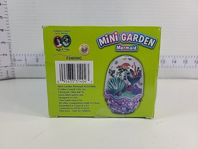 Mini Garden Mermaid Terrarium Creativity for Kids NEW gallery