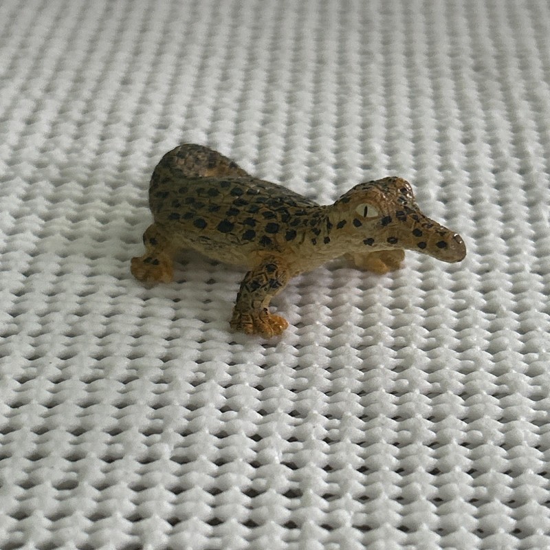 Yowie Baby Cuban Crocodile Wildlife Animal Mini Figure Toy Figurine 2.25" gallery