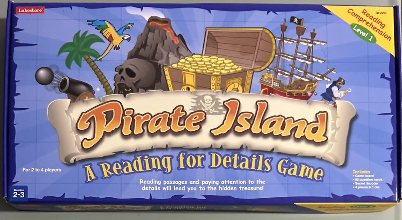 Educational Pirate Island – A Reading For Details Game (Reading Comprehension)