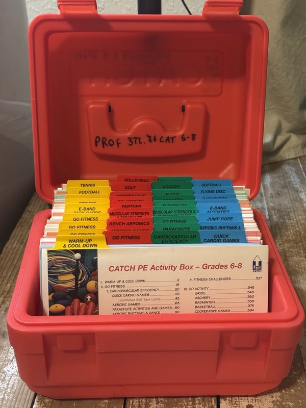 Flaghouse CATCH Middle School PE Curriculum Grades 6–8 Activity Box-Complete Set