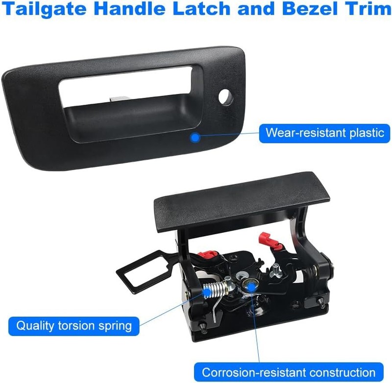 Tailgate Hardware Rebuild Kit Compatible with 2007-2014 Chevy Silverado gallery