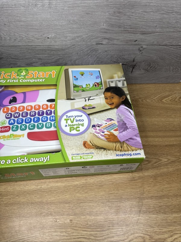 LeapFrog Clickstart My First Computer Wireless Keyboard New Sealed gallery