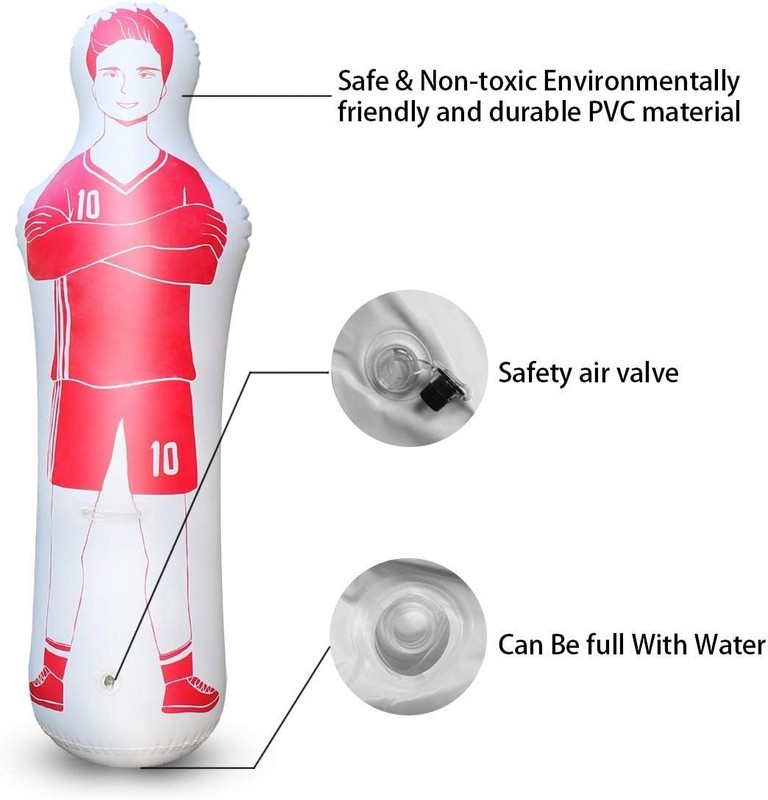Durable PVC Inflatable Tumbler - Training Equipment for Soccer & Boxing Skills gallery
