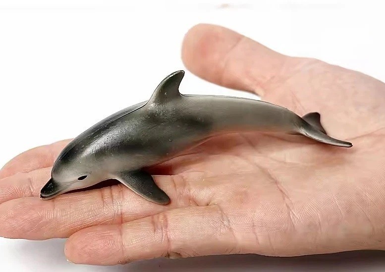 Bottlenose Dolphin Animal Figure Toy PVC Doll Small Figurine Birthday Gifts