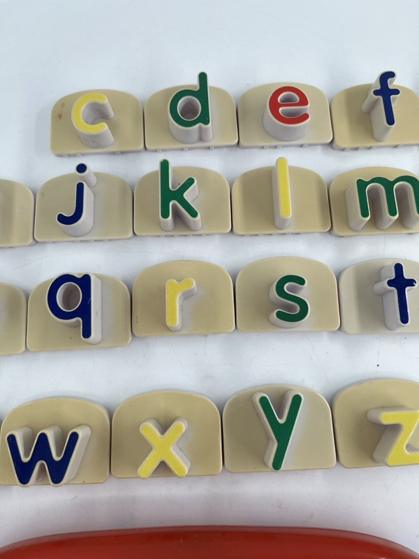 Vintage Leap Frog Word Whammer Fridge Phonics with 25 Alphabet Letters Tested gallery