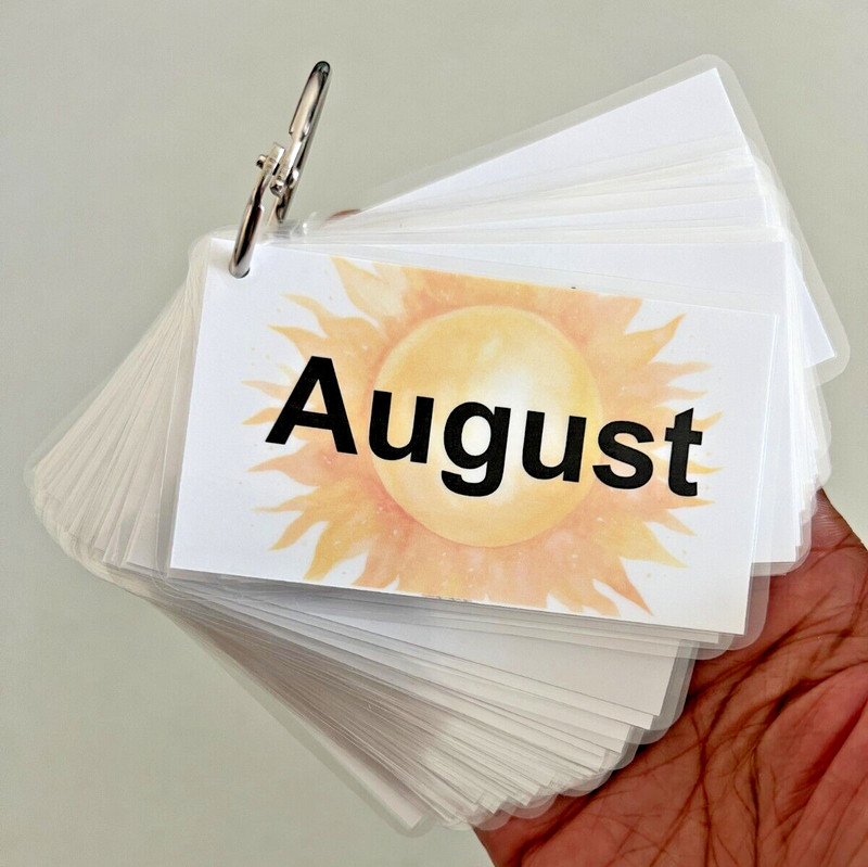 August Monthly Observances: Social Skills and Memory Discussion Flashcards gallery