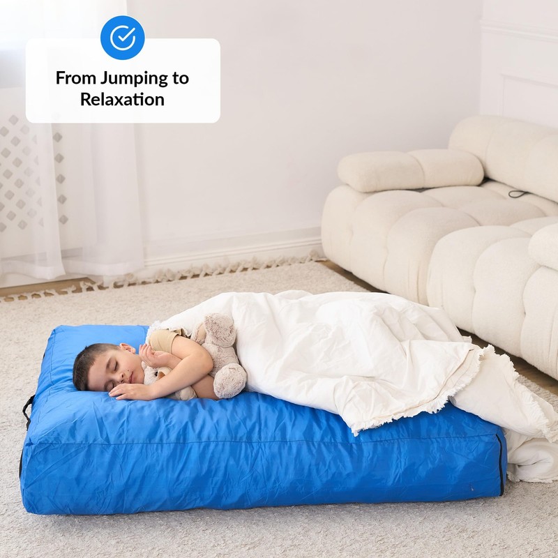 Crash Pad for Sensory | Big 5Ft x 5Ft Or 3Ft x 4Ft | Autism Sensory Crash Mat... gallery