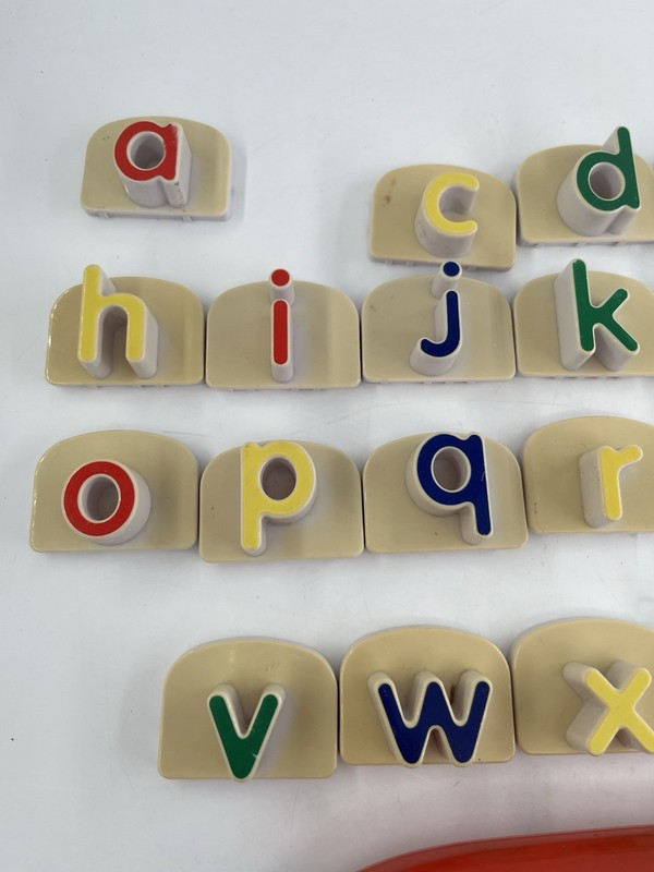 Vintage Leap Frog Word Whammer Fridge Phonics with 25 Alphabet Letters Tested gallery