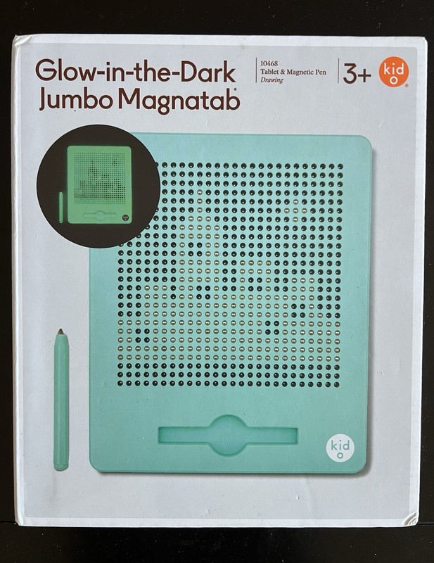 The Original Magnatab Glow In The Dark 10468 Tablet And Magnetic Pen In Box