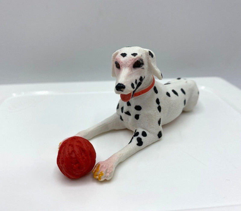Keenway Dalmatian Canine Figure Realistic Detailed Toy PVC Dog