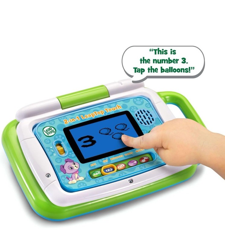 LeapFrog Little Touch Leap Pad Learning System Green Case H015 gallery