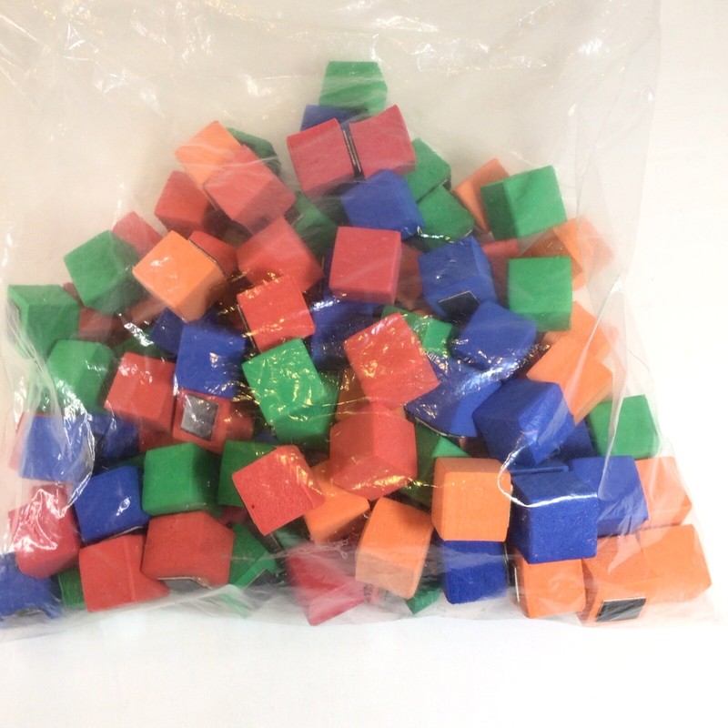 Huge Lot Teaching Tree Foam Counting Blocks, Magnetic 500 M/L, Mix Of New & Used gallery