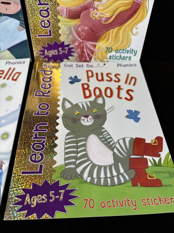 Learn To Read Phonics Set of 6 Myles Kelly Ages 5 to 7 gallery