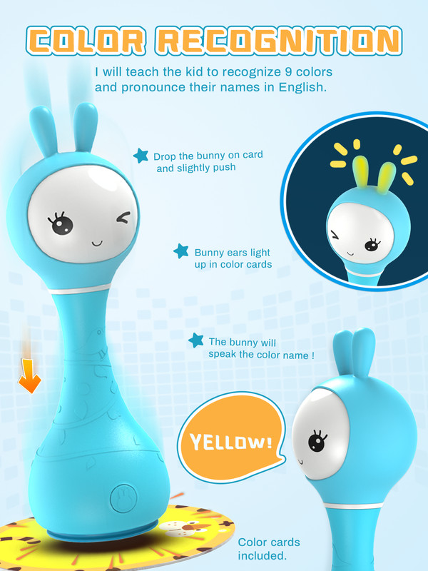 Alilo R1 Smarty - Shake & Tell Rattle w/ Music, Stories and Lullabies gallery
