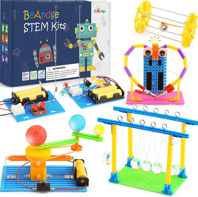 STEM Science Kits for Kids Age 8-12, 7-in-1 Science Experiments Crafts …