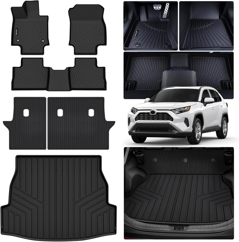 Floor Mats Toyota RAV4 2019-2025 TPE Full Coverage
