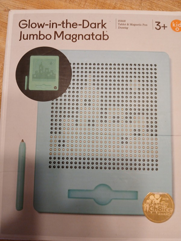 The Original Magnatab Glow In The Dark 10468 Tablet And Magnetic Pen In Box