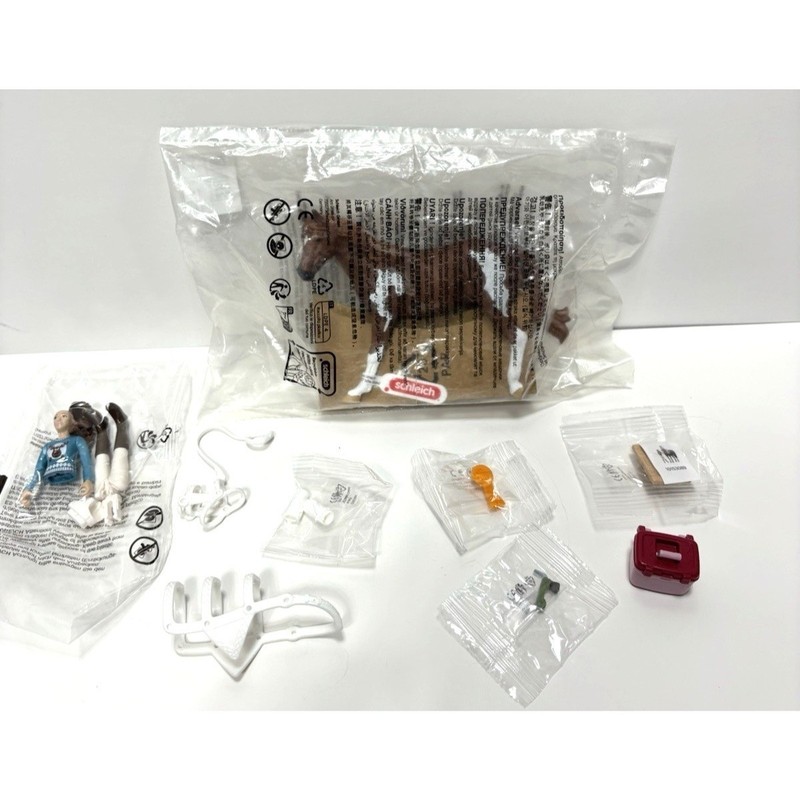 Schleich 10-Piece Horse Accessories Set from Advent Holiday Calendar New Collect