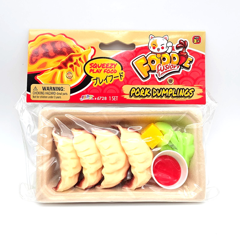 Jaru Poofe Fusion Pork Dumplings Squishy Sensory Fidget Toy NEW
