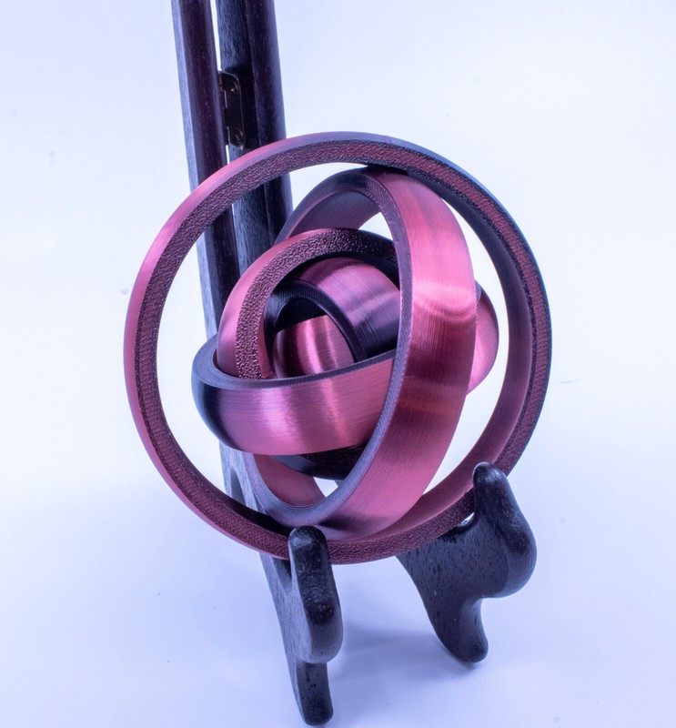 7 Ring Gyro Fidget Spn EDC, ADHD Focus Stress Anxiety Relief Toy for Kids Adults gallery
