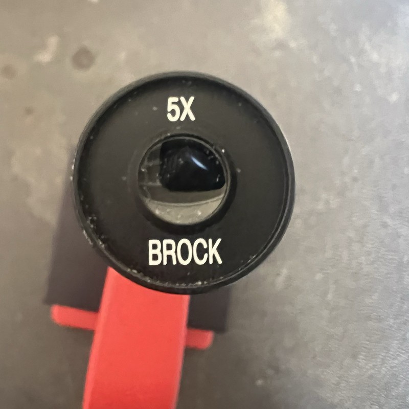 Brock Optical MAGI-SCOPE Model #70 5X Eyepiece, 4/10X Objective. NEW In Box gallery