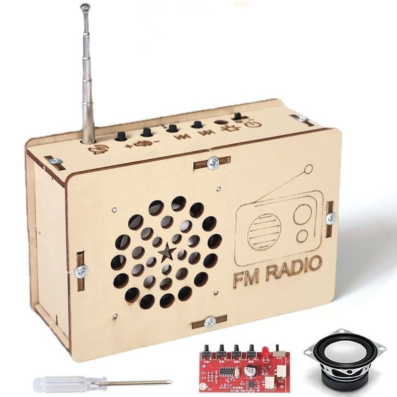 STEM Toys for Ages 6-8-13 Science Kits DIY Building Your Own Radio Craft for …