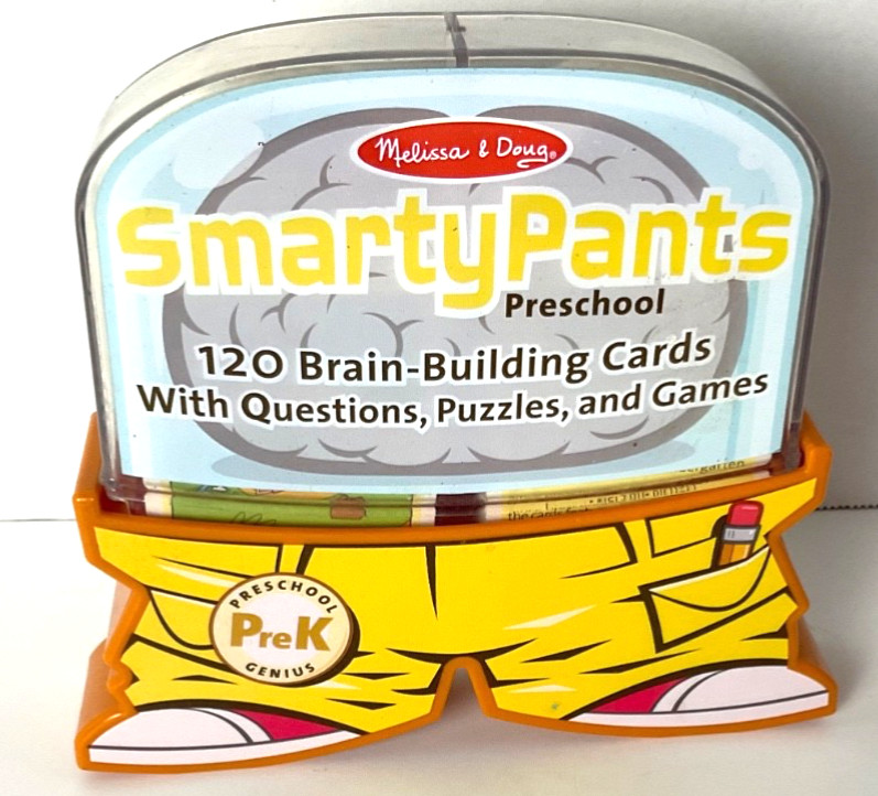 Melissa & Doug Smarty Pants 120 Brain Building Cards Preschool Pre Owned