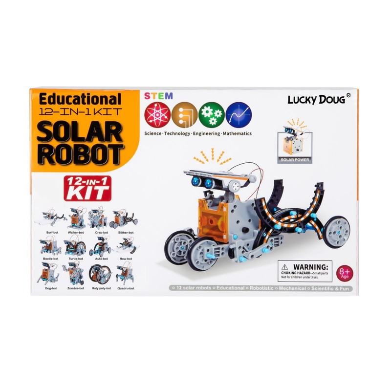 Solar Power Kits Toys for Boys Ages 8-13, STEM Robot Kit Toys Gifts for Kids 8 9 gallery