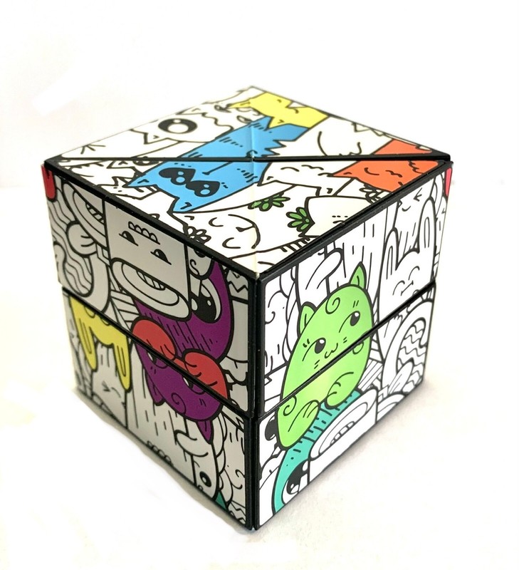 Perfect Stocking Stuffer-Fidgebo Shape Shifting Cube Toy