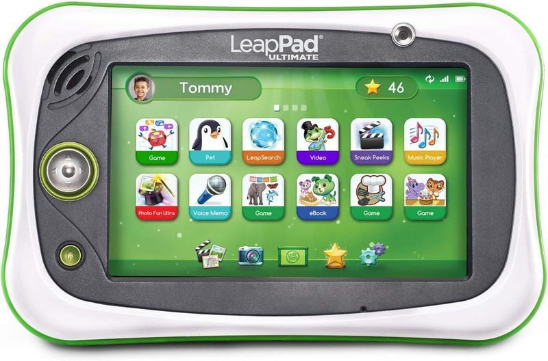 LeapFrog LeapPad Ultimate Ready for School Tablet, 7 In. Green USED DAMAGED BOX