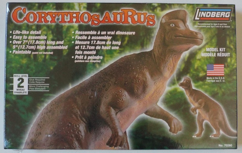 Corythosaurus Lindberg Dinosaur Collection #70280 Discontinued Shrink Wrap MISB