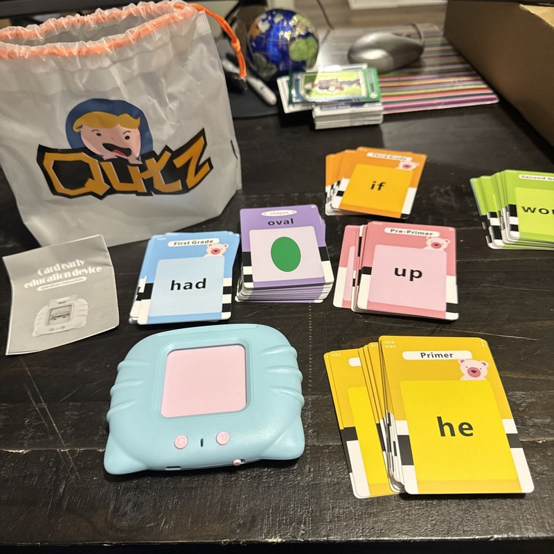 510 Talking Flash Cards for Kids 2-4 – Pocket Speech Therapy Toys for Autism,…