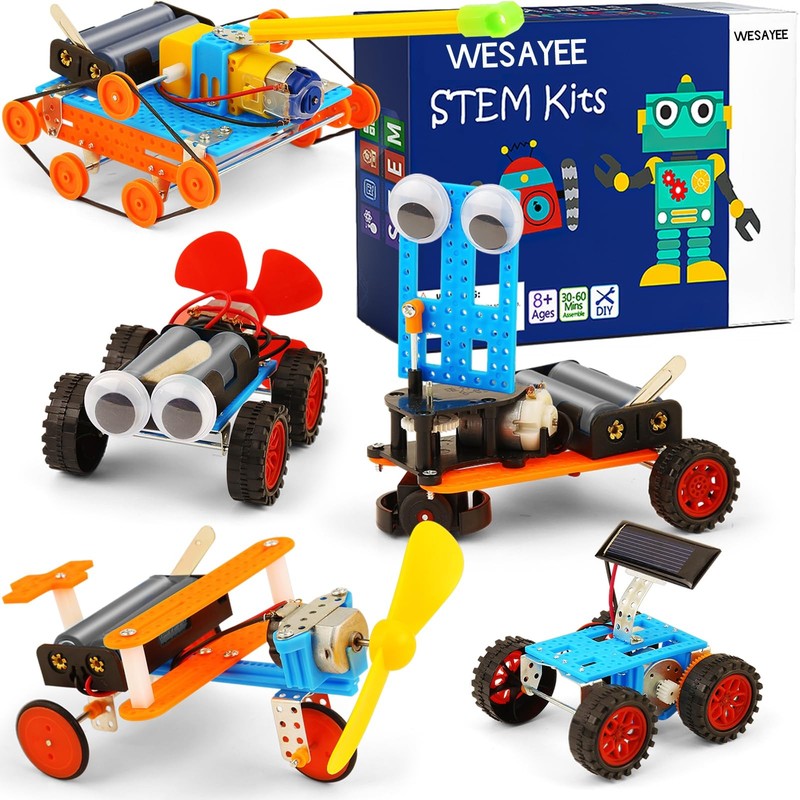 STEM Science Kits for Kids 812, Robotics Robot Building Car Kit STEM Toys for…