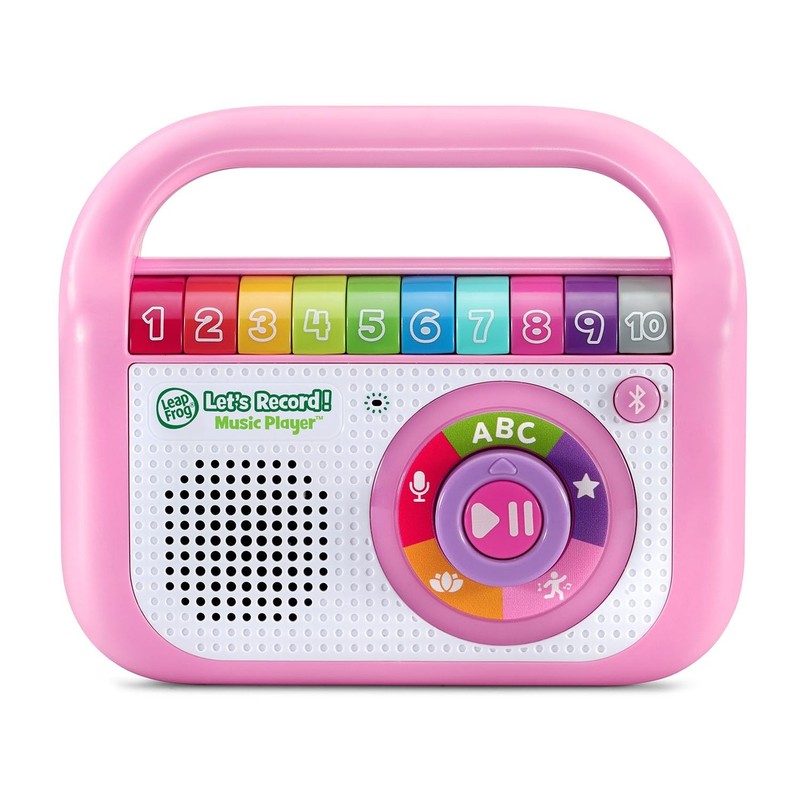 LeapFrog Let’s Record! Music Player, Pink