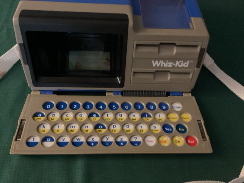 Vintage 1980s VTech Whiz-Kid Computer Works With Strap gallery