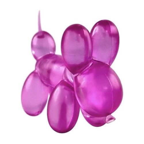 New Gummy Balloon Dogs Super Stretchy Toy Pink 2025 Tik Tok Viral
