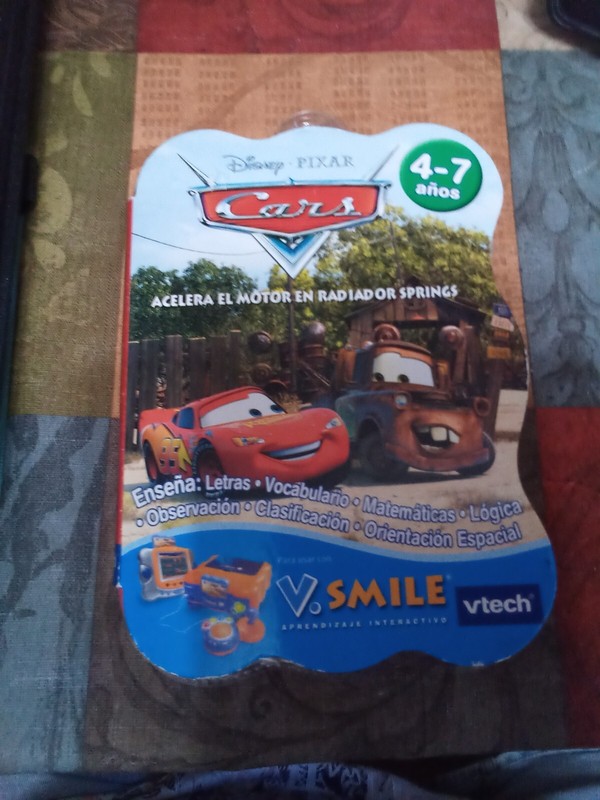 Disney Cars V.SMILE V TECH AGE 4-7