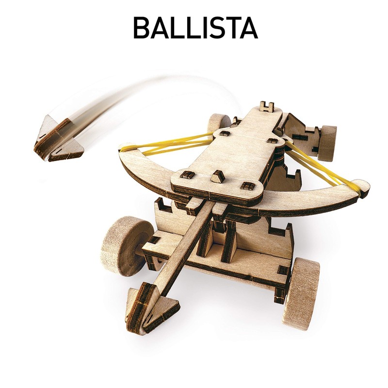 NATIONAL GEOGRAPHIC da Vinci's DIY Inventions Kit - Build Three Wooden Desktop M gallery