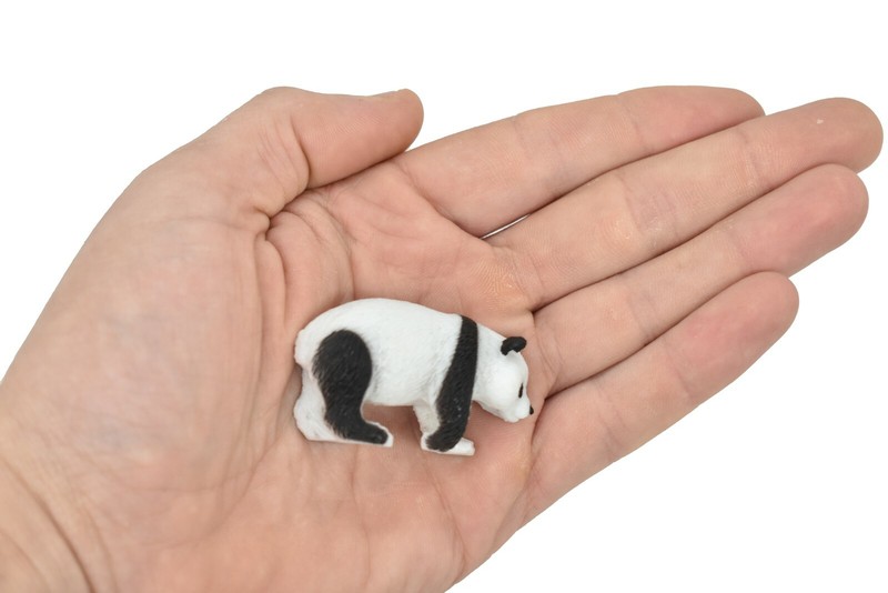 Panda Bear Plastic Toy Animal Gift Realistic Figure Educational Model F4440B55 gallery
