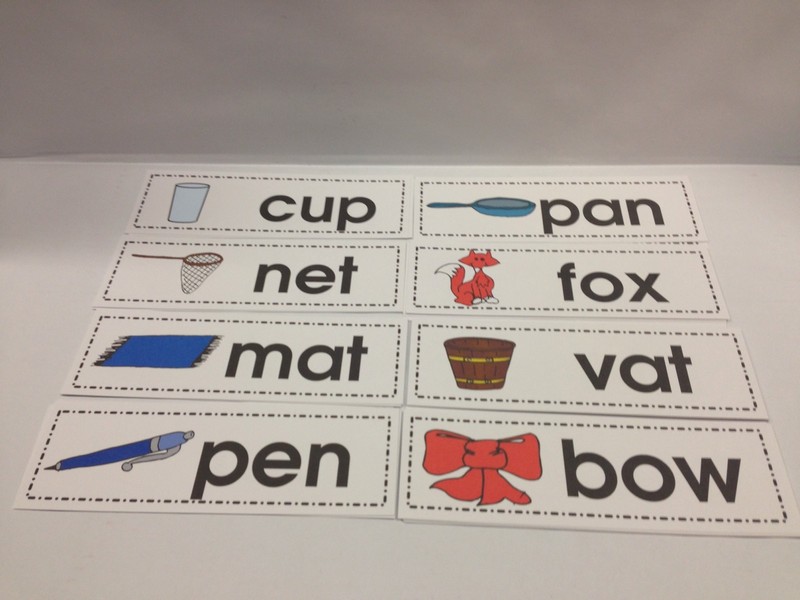 50 Word Wall Picture Cards Preschool Kindergarten Homeschool