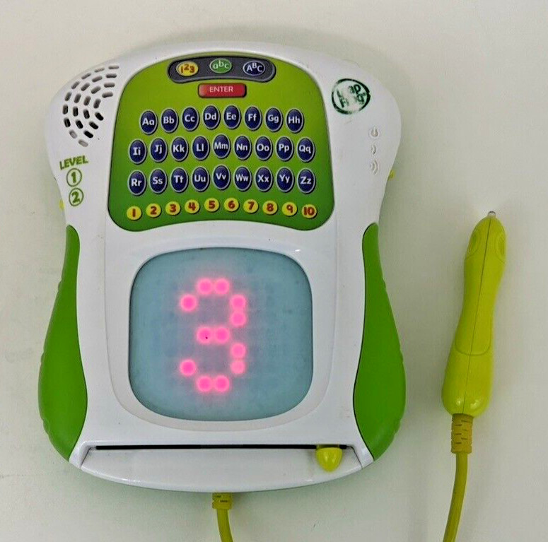Leap Frog Scribble & Write Learning Tablet Write Letters & Numbers Tested