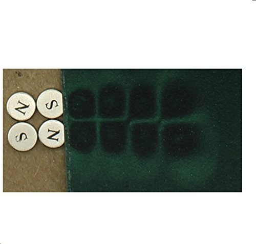 Magnetic Viewing Film 3x4 Inches for Magnetic Field Detection and Visualization gallery