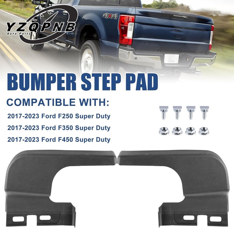 Bumper Step Pad Ford F250 F350 F450 Super Duty 2017-2023 gallery