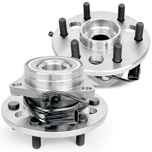 Pair 515024 Front Wheel Bearing Hub Assembly Compatible with Cadillac Escalade