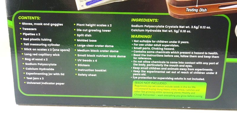 Playz Mars Greenhouse Cloning Kids Science Kit Grow an Outer Space Indoor Garden gallery