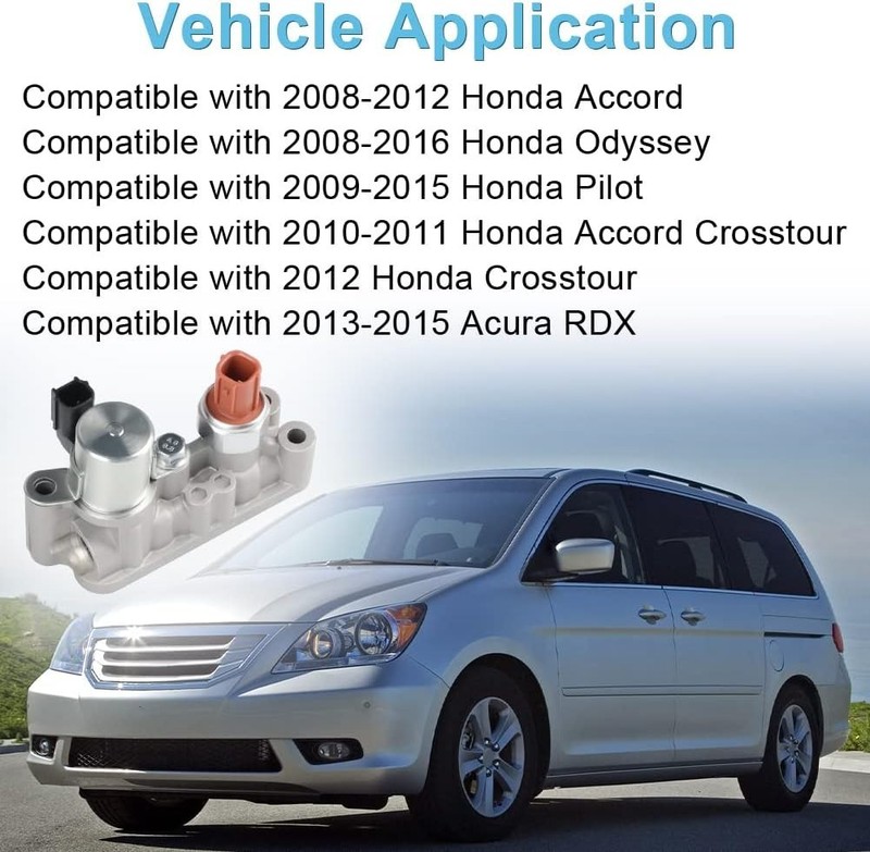 Engine Variable Valve Timing VVT Solenoid Compatible with 2008-2012 Honda Accord gallery