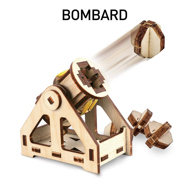 NATIONAL GEOGRAPHIC da Vinci's DIY Inventions Kit - Build Three Wooden Desktop M gallery