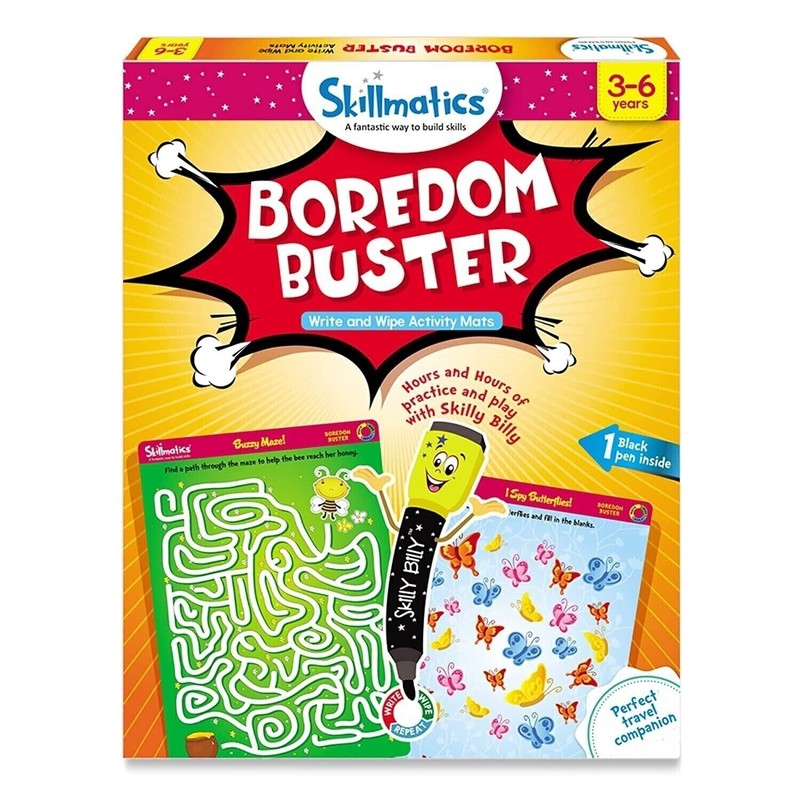 Skillmatics Educational Game: Boredom Buster | Gifts, Travel Toy & Learning Tool