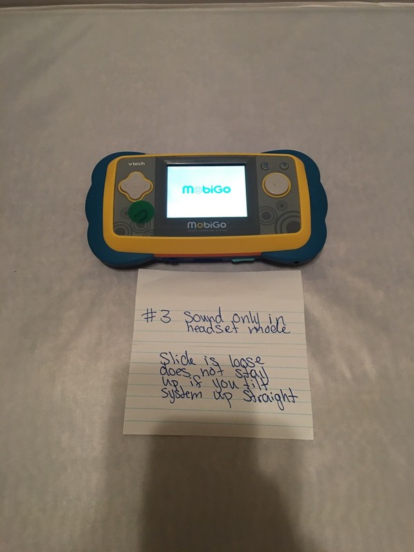 VTech MobiGo Touch Learning System Youth Educational #3 READ important